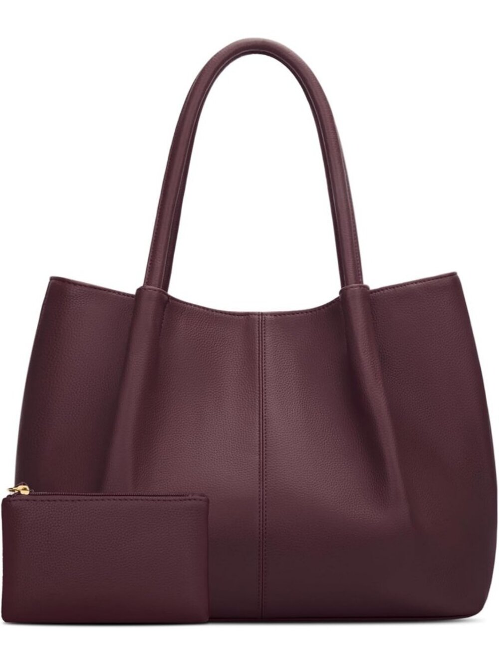 Stylish Vegan Leather Tote Bag for Women | Large Capacity Shoulder Purse for